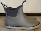Huk Rogue Wave Deck Boots (Size 7 Men) (Size 8.5 Women) Boating Gray