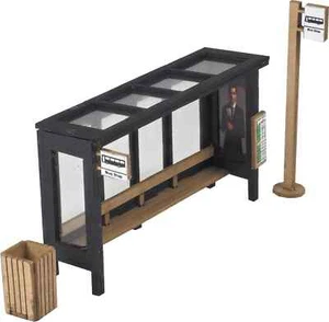 Metcalfe PO525 BUS SHELTER Die Cut Coloured Card Kit 00 Gauge POD Postage - Picture 1 of 9