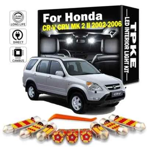 9Pcs Canbus LED Interior Dome Map Light Bulbs Kit For Honda CR-V CRV 2002-2006 - Picture 1 of 9
