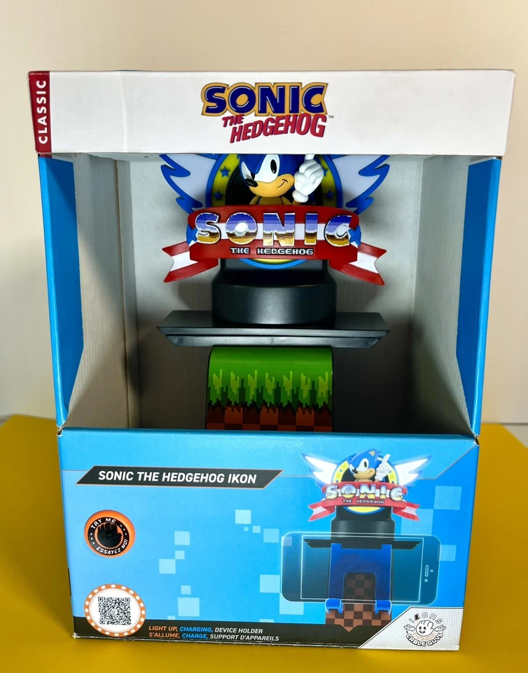 2023 Classic Sonic the Hedgehog Light-Up Ikon LED Controller/Phone Holder - Image 1 of 4