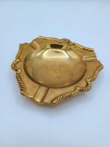 Vintage Brass Ashtray - Picture 1 of 9