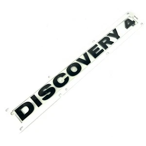 Land Rover 'Discovery 4' Name Plate Tail Gate Badge Gloss Black Finish LR043107 - Picture 1 of 2