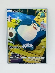 Pokemon POCKET Snorlax Kawaii illustration DIY Doujin Art Card - Picture 1 of 1