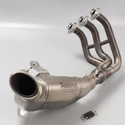 YAMAHA XSR900 '16-'21 AKRAPOVIC Racing Line 3-in-1 Full Exhaust Muffler - Image 1 of 4