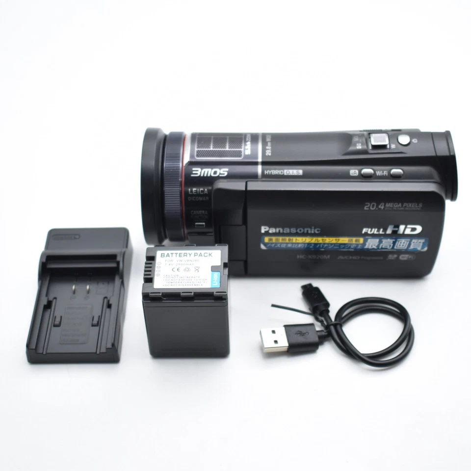 【NearMINT】Panasonic HC-X920 3D Ready HD 3MOS Digital Camcorder JAPAN B#10302 - Image 1 of 4