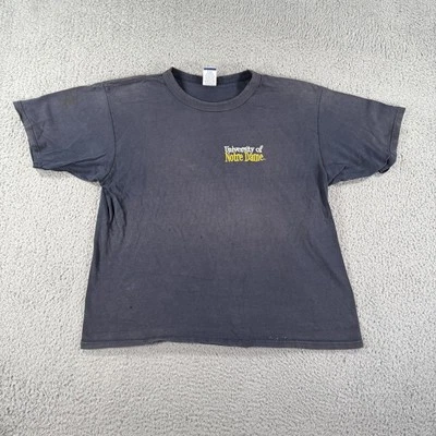 Camisa Champion University of Notre Dame Para Hombre XL Bordada Camiseta Universitaria Años 90 Foto 1 de 4