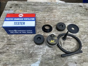 Vintage AC Positive Kurbelgehäuseentlüftungstester PCV (Delco Sign Oil Can Display) - Bild 1 von 17