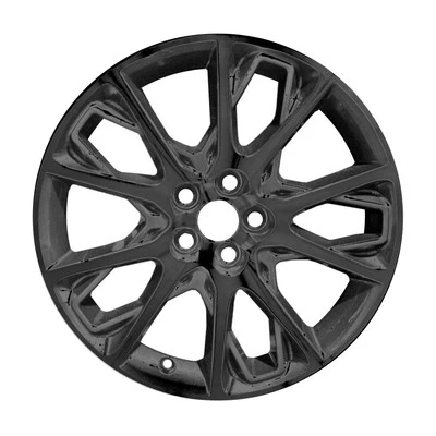 Aro de roda de liga de alumínio preto fabricante de equipamento original 17x7" para Toyota Corolla 2016-2018 - Imagem 1 de 4