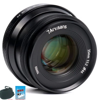 7artisans 35mm F1.2 II Large Aperture Lens for Micro 4/3 M4/3 panasonic Camera - Image 1 of 4