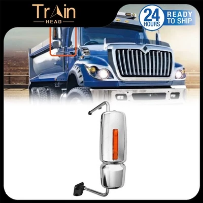 Driver Side Heated Mirror For 2008-2017 International WorkStar 7300 7400 7600 Foto 1 de 4