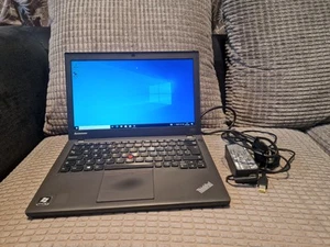 Lenovo Thinkpad X240 Laptop - 120gb SSD, 8gb RAM. Windows 10 Pro With Charger, B - Picture 1 of 5