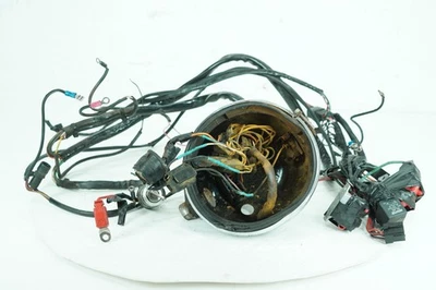 84 Harley Sportster XLH 1000 OEM Arnés de cableado principal Interruptor de encendido y llave Foto 1 de 4