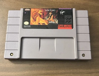 The Lion King Super Nintendo SNES Authentic Game Cartridge - Image 1 of 4