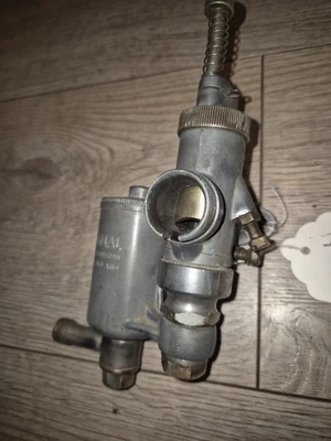 VINTAGE AMAL CARBURETTOR 274BE/3B BORE 25/32 INCH INDIAN BRAVE 248CC SV 1950-54 - Image 1 of 4