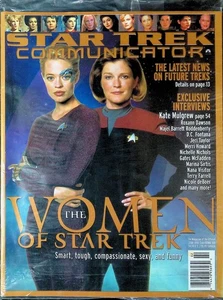 STAR TREK COMMUNICATOR MAGAZINE #131 WOMEN OF STAR TREK BAGGED&BOARDED - Picture 1 of 2