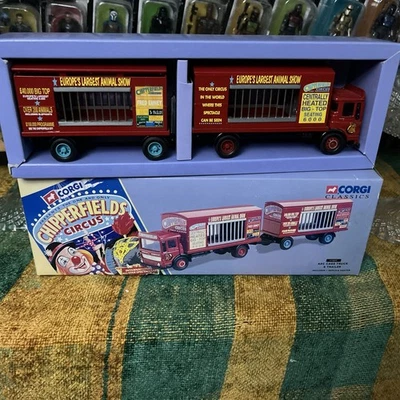 97889 Corgi AEC Cage Chipperfields Circus Truck Trailer Classics CAGE TRUCK Box - Image 1 of 4