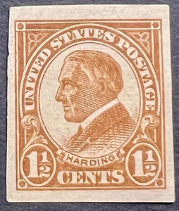 Scott#: 576 - Warren G. Harding 1½¢ 1925 BPE single stamp MHOG - Lot Z6 - Picture 1 of 2