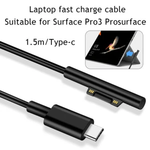 Fast Charging USB-C Cable Charger Power Supply For Microsoft Surface Pro 3 4 5 - Picture 1 of 8
