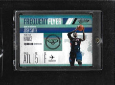 Josh Smith 2010-11 Absolute Memorabilia FREQUENT FLYER PLATINUM Parallel #1/1 SP