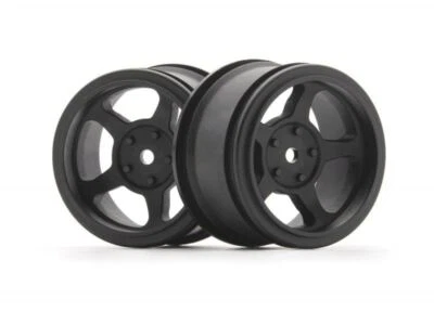 HPI Racing - Vintage TA2 31mm Black Wheels, 6mm Offset (2pcs) - Image 1 of 2