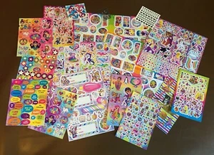 Rare 80s/90s Vintage Lisa Frank Huge Random Sticker Lot! Many Many Varieties! - Picture 1 of 10