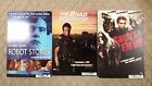 Mixed Action DVD Backer Card LOT of (3) NICE 8"x 5.5" inch - NOT DVD(BC8/B5)