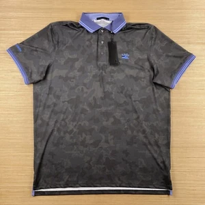 Bettinardi Greyson Polo Shirt Mens XL Gray Smoke Camoflage Singer Bee Cool Shade - Picture 1 of 19