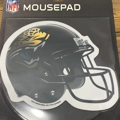 NFL Jacksonville Jaguar Helmet MOUSE PAD Football Logo Computer Office Supply - Image 1 of 3
