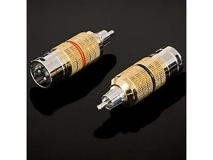 Cardas Audio CGA CGMXLR-MRCA Male XLR to Male RCA Adapter Pair - Picture 1 of 2