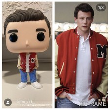 Finn Hudson / Cory Monteith Cutsom Funko (From Glee)