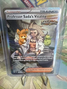Professor Sada's Vitality - 256/182 - Pokemon Paradox Rift Illustration - Picture 1 of 2