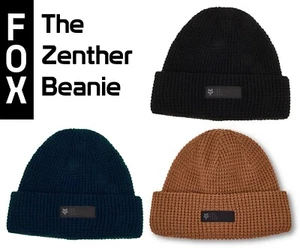 Fox Racing Zenther Beanie Mens One Size Cuff Fox Head MTB Motocross Hat 31827 - Picture 1 of 4