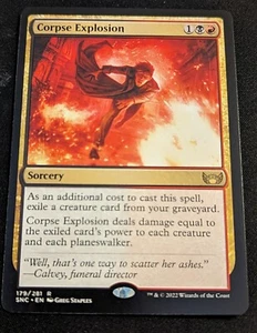 MTG - Corpse Explosion - Streets of New Capenna - Packfrisch!! - Bild 1 von 2