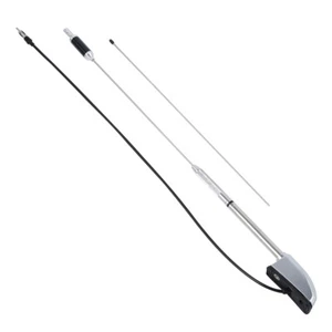 Chrome Antenna has Audio Comfort Fit For Honda Goldwing GL1800 GL1500 01-17 13 - Picture 1 of 10