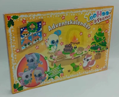 Simba 105955309 YooHoo & Friends, Adventskalender mit YooHoo Weihnachtstiere NEU - Bild 1 von 4
