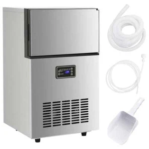 Macchina per Ghiaccio Argento 45 kg / 24 h vidaXL - Foto 1 di 10