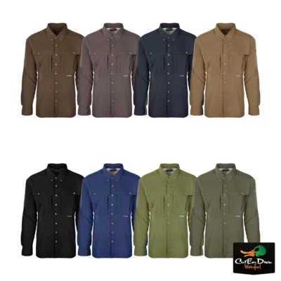 DRAKE WATERFOWL SYSTEMS FLYWEIGHT WINGSHOOTER'S SHIRT LONG SLEEVE