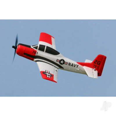 Volantex T-28 Trojan 400 Ready To Fly 4Ch Plane with stabiliser V761-9 - Image 1 of 4