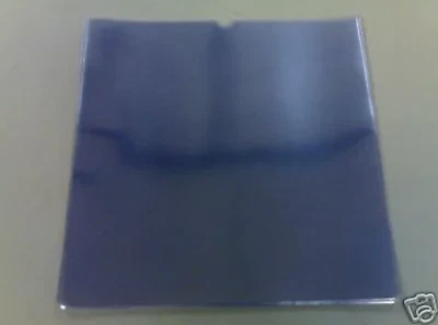 25 X 12" PVC RECORD SLEEVES / COVERS - V STRONG - GLASS CLEAR *NEW + FREE DEL