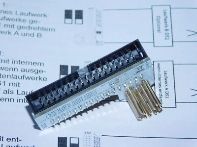 Modul Atari ST Floppy Adapter Kabel Stecker Disk Drive Disketten Adaptor DIN 14 - Bild 1 von 4