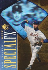 1996 SP Baseball Special FX #13 Paul Wilson New York Mets