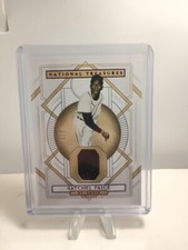 2021 Panini National Treasures Satchel Paige HOF SP Relic 3/7 Rare #120