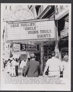1964 Philadelphia Phillies v San Francisco Giants Photo - Picture 1 of 1