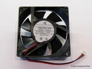 MELCO MMF-08E12DM 12V, 80mm Fan. Low profile 15mm. UK Seller - Fast Dispatch. - Picture 1 of 1