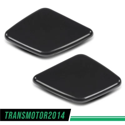 Fit For Volvo XC90 2007-2014 Headlight Washer Nozzle Cover Cap Left & Right Side Foto 1 de 4