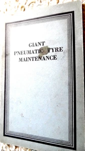 GIANT PNEUMATIC TYRE MAINTENANCE (DUNLOP) - Picture 1 of 4