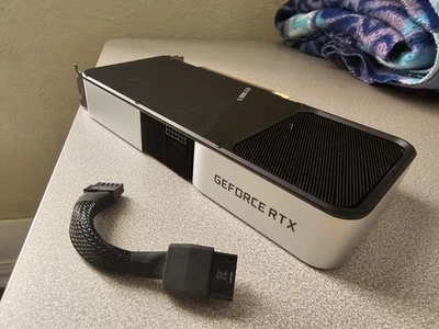 NVIDIA GeForce RTX 3060 Ti Founders Edition 8GB GDDR6 Graphics Card Preowned VGC - Image 1 of 4