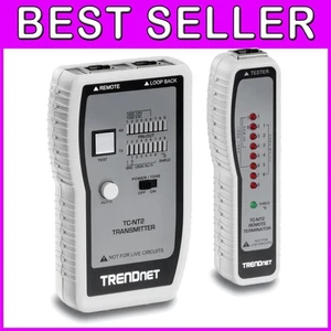 Comprehensive 300m Network Cable Tester with Local & Remote Testing Capabilities - Afbeelding 1 van 6