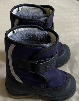 Botas LL Bean Azul Marino Forradas Niños Invierno/Lluvia/Nieve - Niño Pequeño Talla 6 Foto 1 de 4