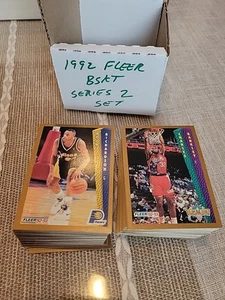 1992-93 Fleer Basketball Series 2 Complete Set (265-444) Shaq Rookie / Jordan - Bild 1 von 3